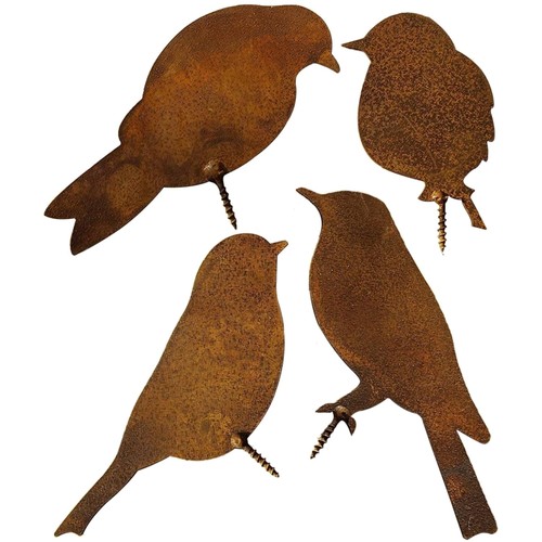 Rost vogel gartendekoration - vogel,