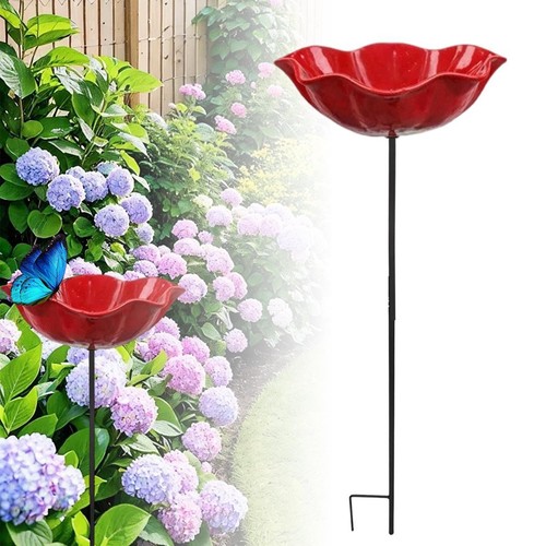 Gartenstecker vogeltränke aus - gartenstecker,