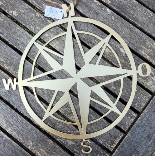 24cm groß gold - maritime, deko