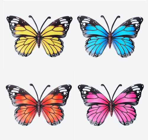 Deko schmetterling metall - schmetterling,