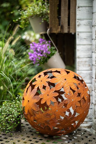 Edelrost gartenkugel blume - blume, 40