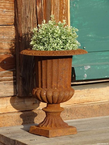 Gusseisen vase amphore - vase,