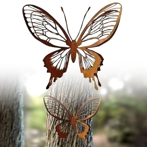 Rustikale eisen schmetterling - eisen,